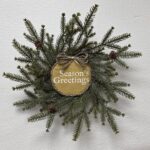 Decor Plant Seasons Greetings