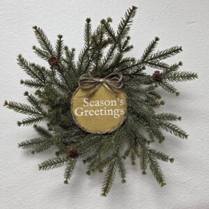 Decor Plant Seasons Greetings